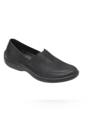 Børn Lex Brown Nubuck Leather Slip-On Loafers women’s size 8.5